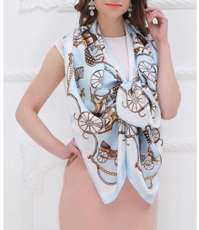100% Silk Scarf (Various Patterns)